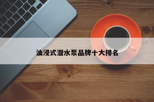 油浸式潜水泵品牌十大排名